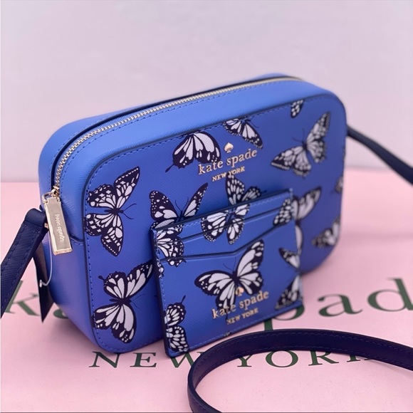 Kate Spade Staci Butterfly Camera
Crossbody and Card Hold Small Wallet S… - Picture 2 of 14